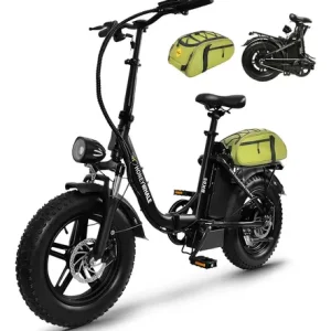 Bicicleta Eléctrica Honey Whale BK05 Plegable 500W 48V 10.4Ah | 38 km/h