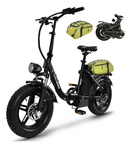 Bicicleta Eléctrica Honey Whale BK05 Plegable 500W 48V 10.4Ah | 38 km/h