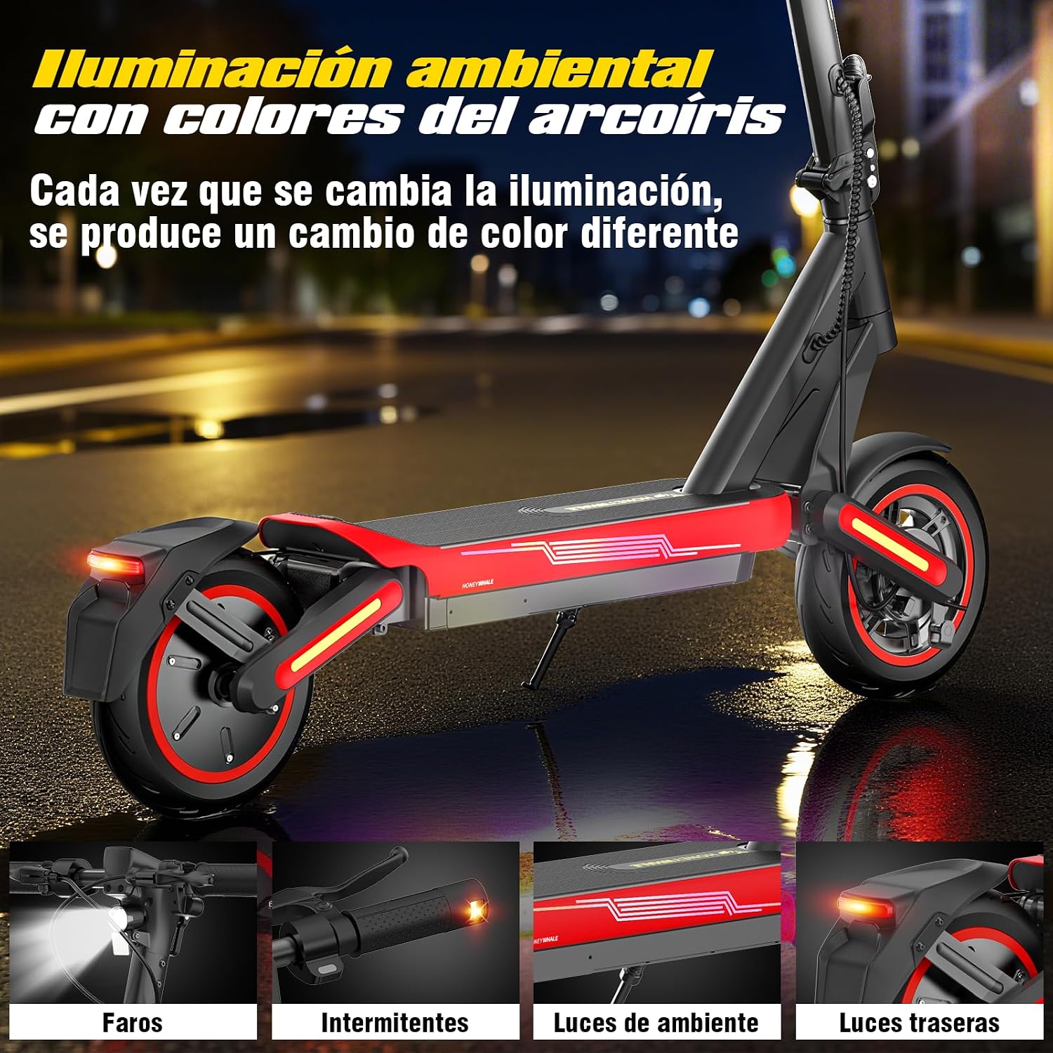 Scooter Eléctrico Honey Whale E9 MAX-N - Imagen 6