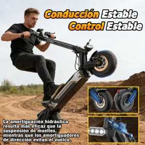 Scooter Eléctrico Honey Whale GT1 Mini 3000W