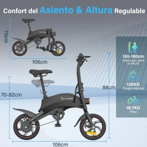 Bicicleta Eléctrica Honey Whale S3