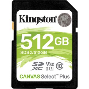 Memoria Tarjeta SD 512gb Kingston