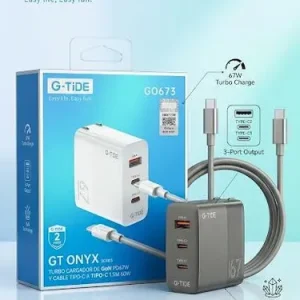 Cargador G-TiDE GO673 de 67 W