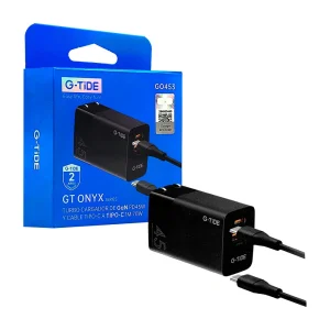 Cargador G-TiDE GO453 de 45 W con USB-C y USB-A